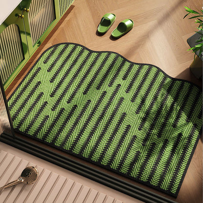 Blattmuster Memory Foam Badmatte Brehn
