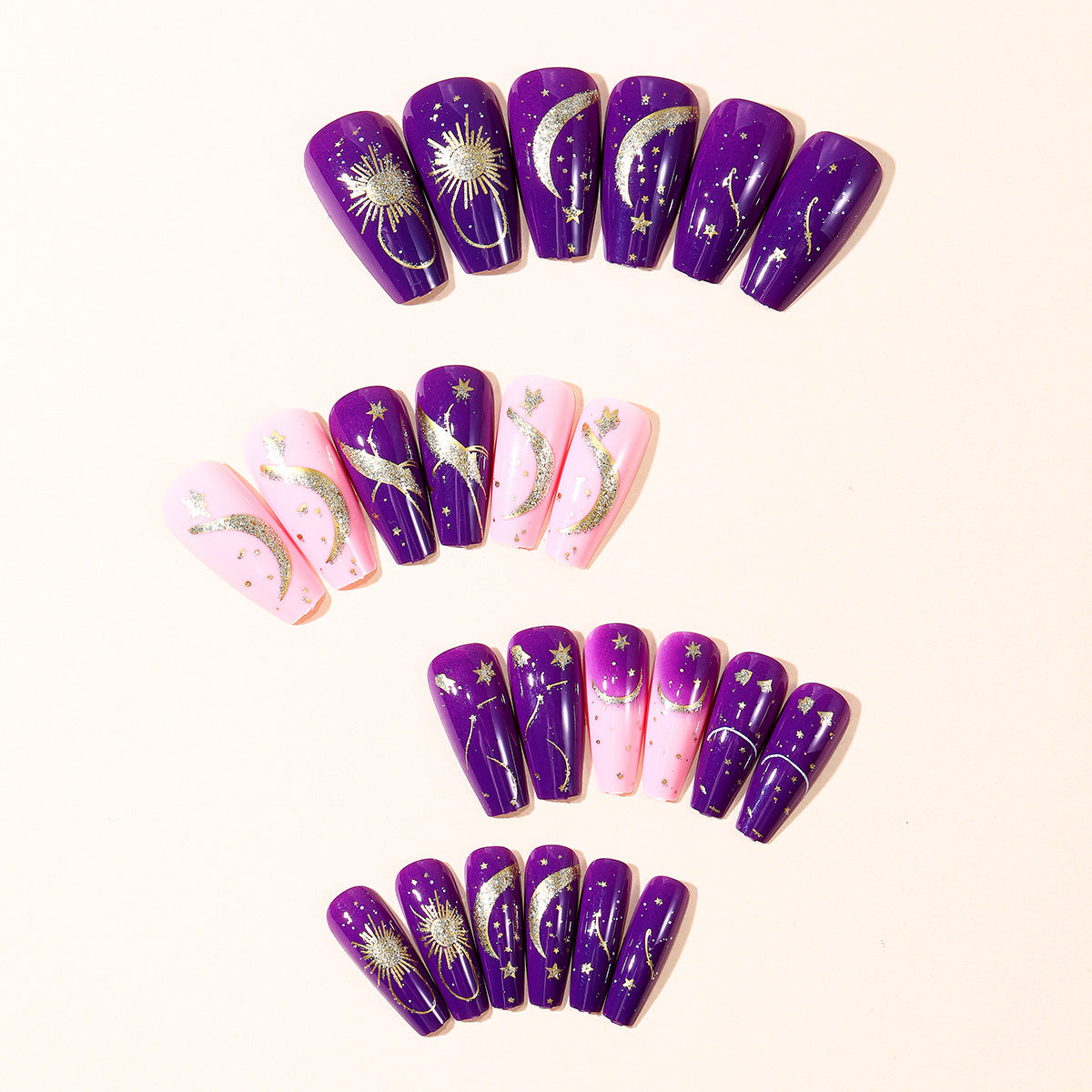 Himmlisches Nagelkunstdesign-Set Brehn