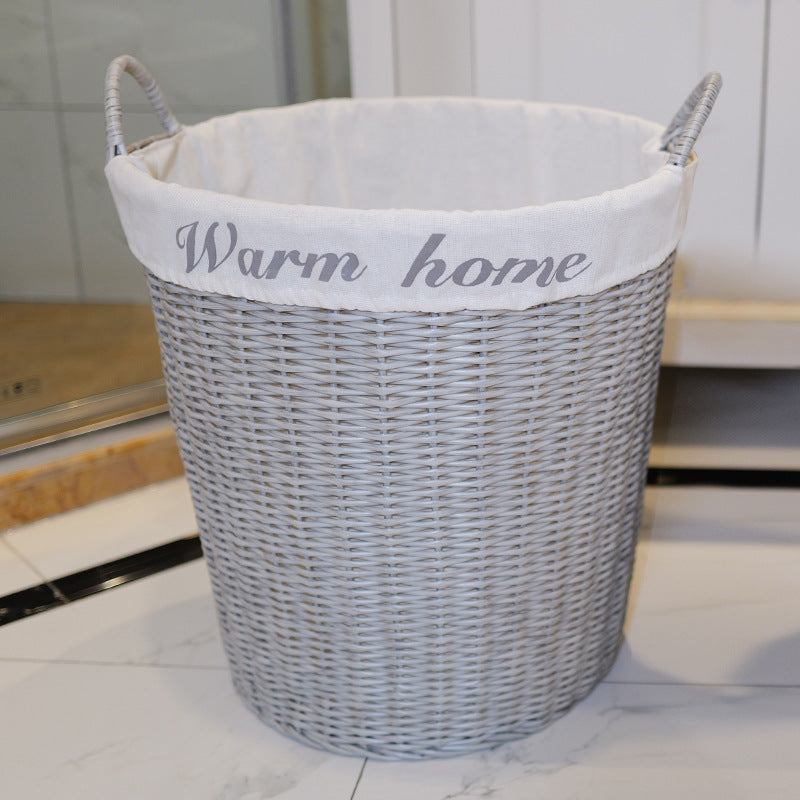 Wäschekorbset Aus Geflochtenem Material Brehn