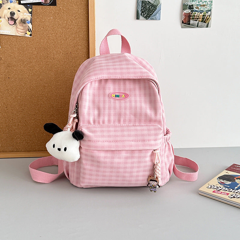 Niedlicher, von Charakteren inspirierter Mini-Schulrucksack