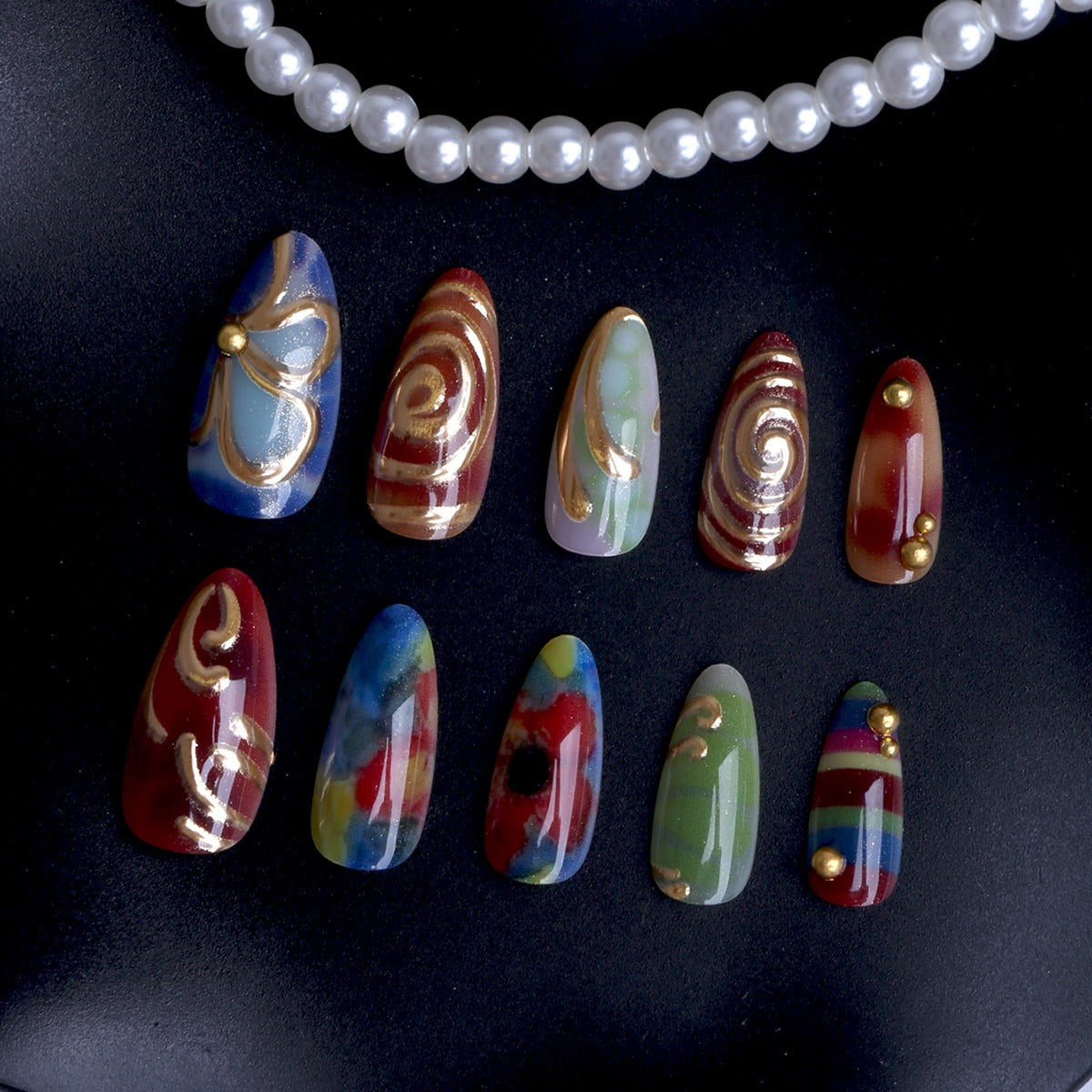 Künstliche Nail Art Brehn