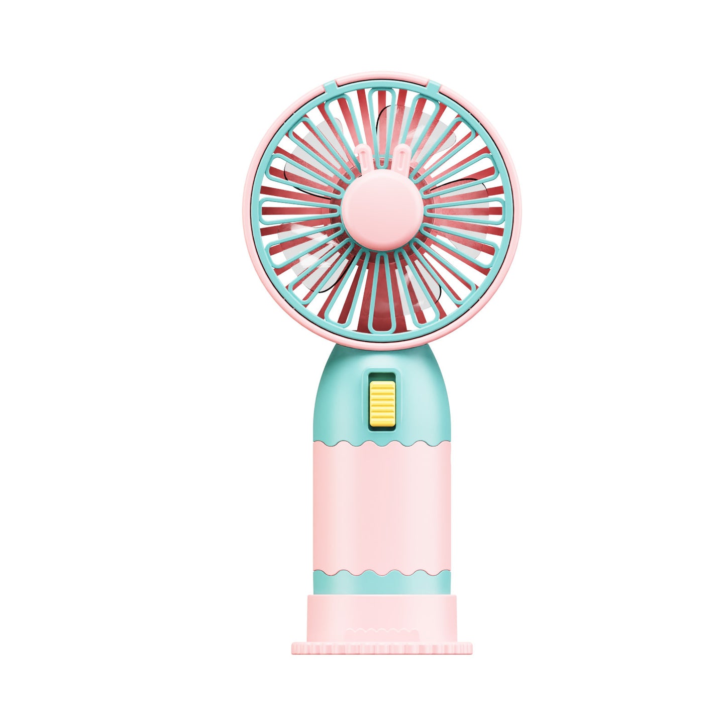 Tragbarer wiederaufladbarer Handnebelventilator Brehn