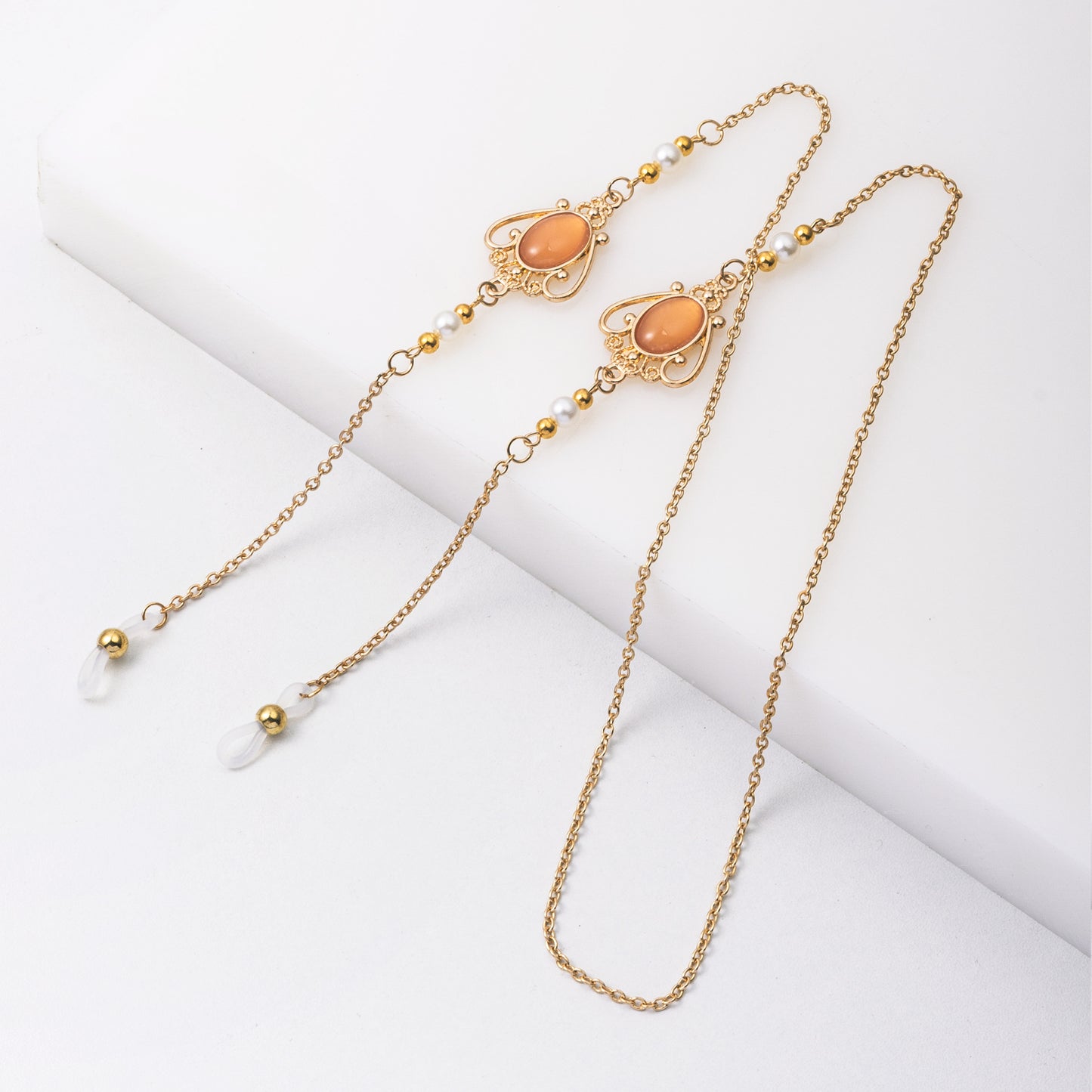 Elegante Tropfenohrringe mit Perlenakzenten Brehn
