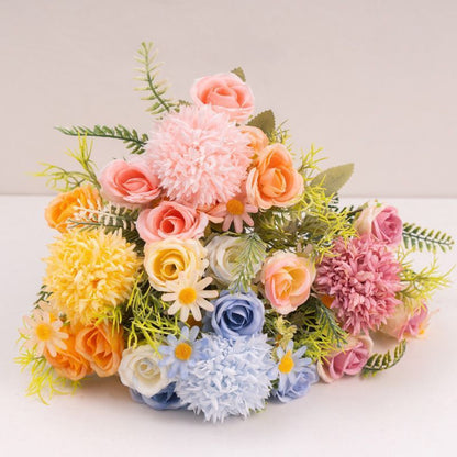 Lebhaftes dekoratives Blumenbouquet