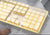 Vintage-inspirierte mechanische Tastatur Brehn