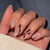Kunstnagelset mit eleganten Schleifen- und Glitzerakzenten Brehn