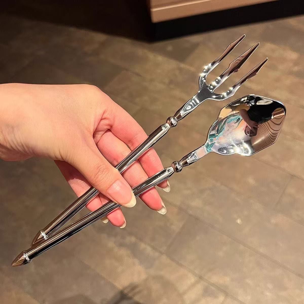 Eleganter Cocktailgabel Brehn