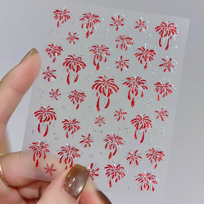 Hochwertige Nagelkunst Folienstickerblatt