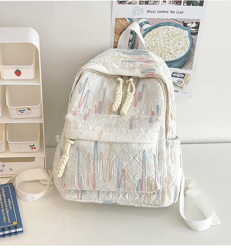 Trendy Texturierter Rucksack Brehn