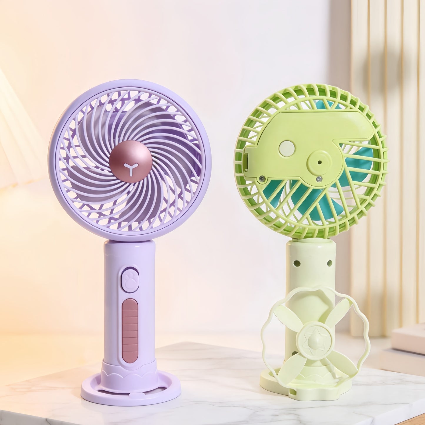 Damen Tragbarer Mini-Handventilator mit flexibler Neigungsverstellung Brehn