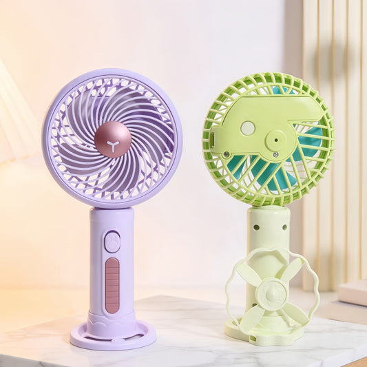 Damen Tragbarer Mini-Handventilator mit flexibler Neigungsverstellung Brehn