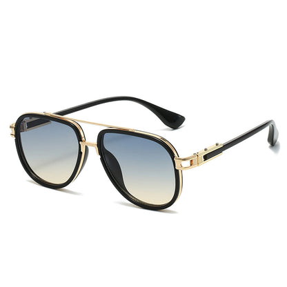 Vintage-inspirierte kräftige geometrische Sonnenbrille Brehn