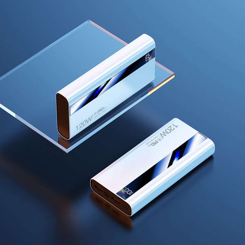 Hochleistungs-Powerbank mit Digitaler LED-Anzeige und Schnellladefunktion Brehn