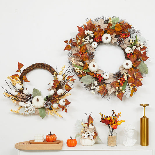 Herbst-inspirierter Blumenkranz