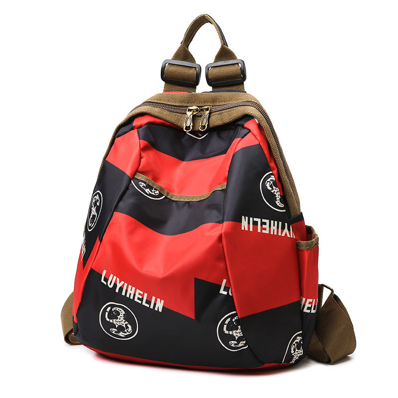 Stylische Canvas-Rucksack Brehn