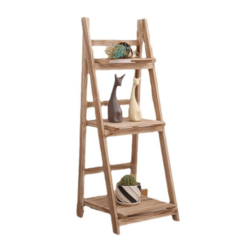 Mehrstufiges Holzleitershelf Brehn