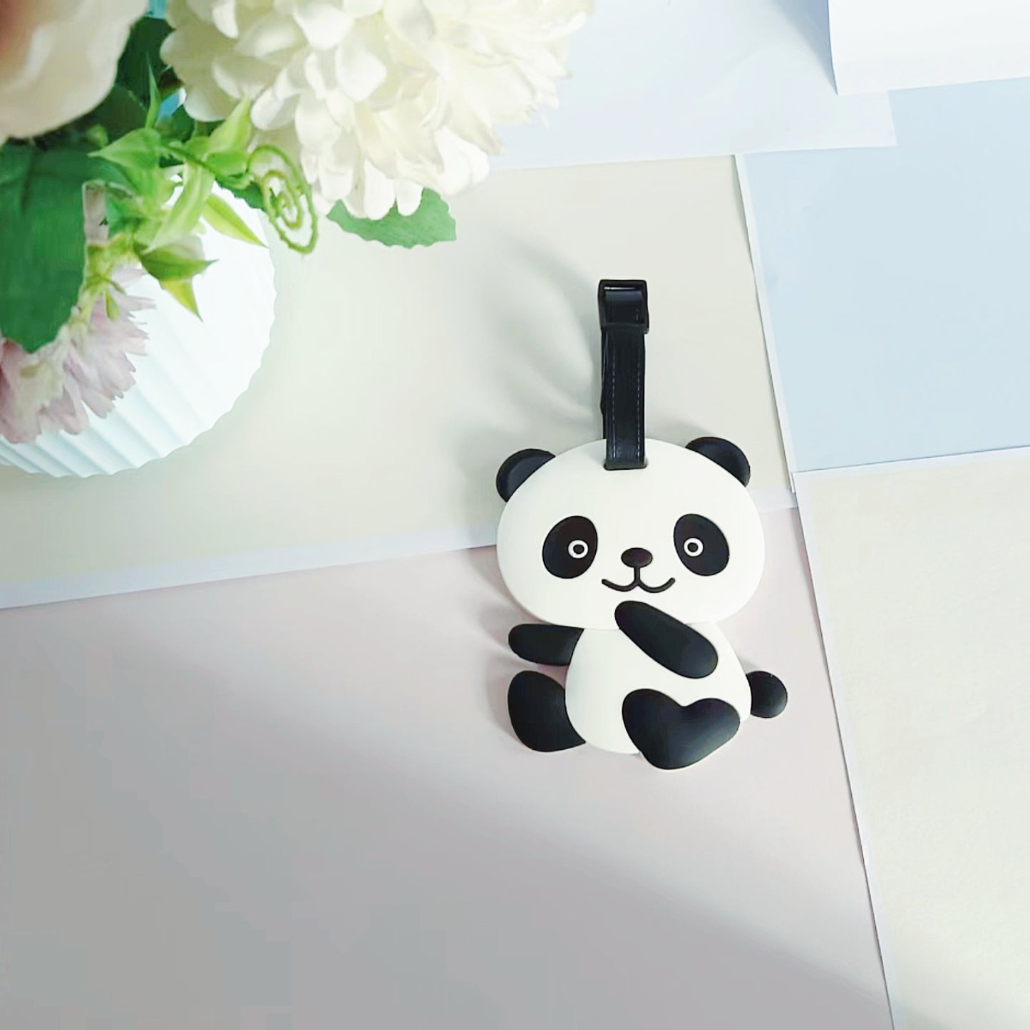 Unisex Panda-Themen Gepäckanhänger Brehn