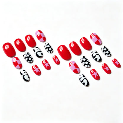 Künstlerisches Grafik-Nagelkunst-Set
