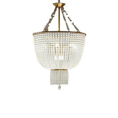 Kristallperlen-Deckenlampe