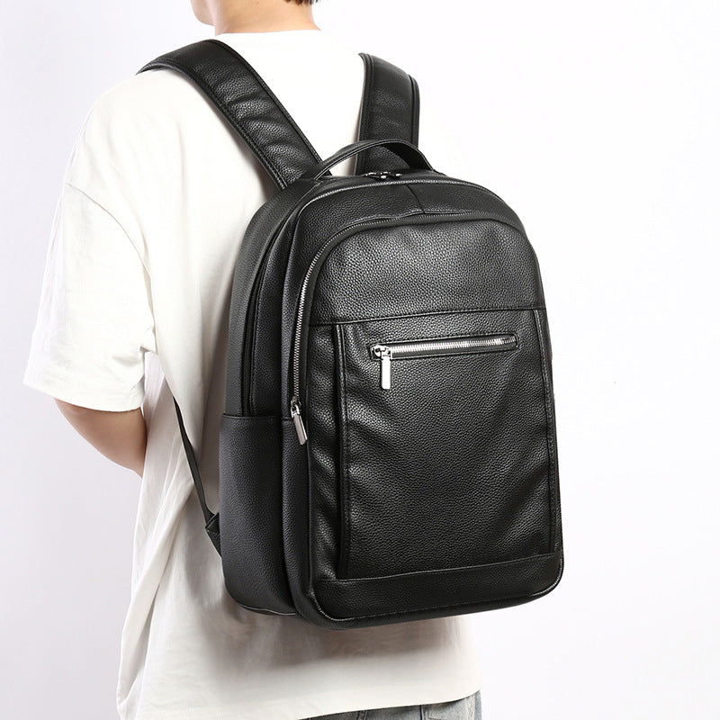 Premium Leder Business Rucksack Brehn