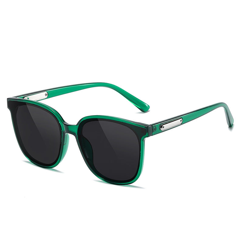 Damen Oversized Sonnenbrille mit modernem quadratischen Rahmen Brehn
