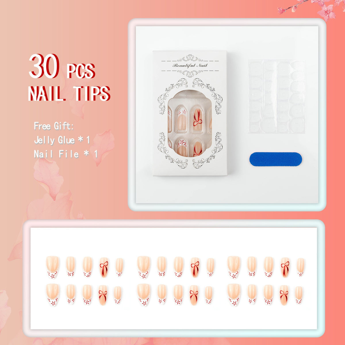 Kreatives Kunstnagelset Brehn