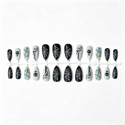 Kreatives Themen-Halloween-Nagelkunst-Set