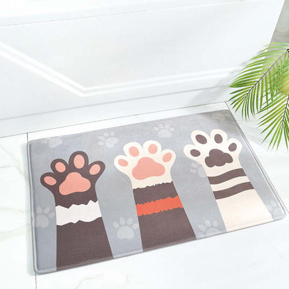 Verspieltes Tierdesign Badmatte