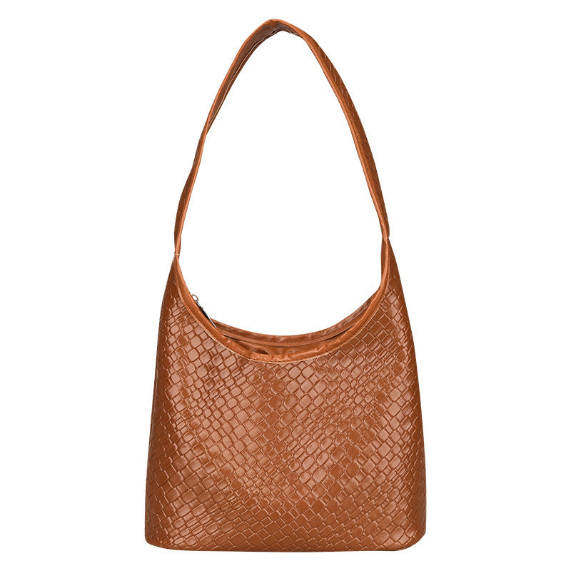 Texturiertes gewebtes Hobo Bag Brehn
