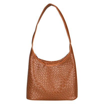 Texturiertes gewebtes Hobo Bag Brehn