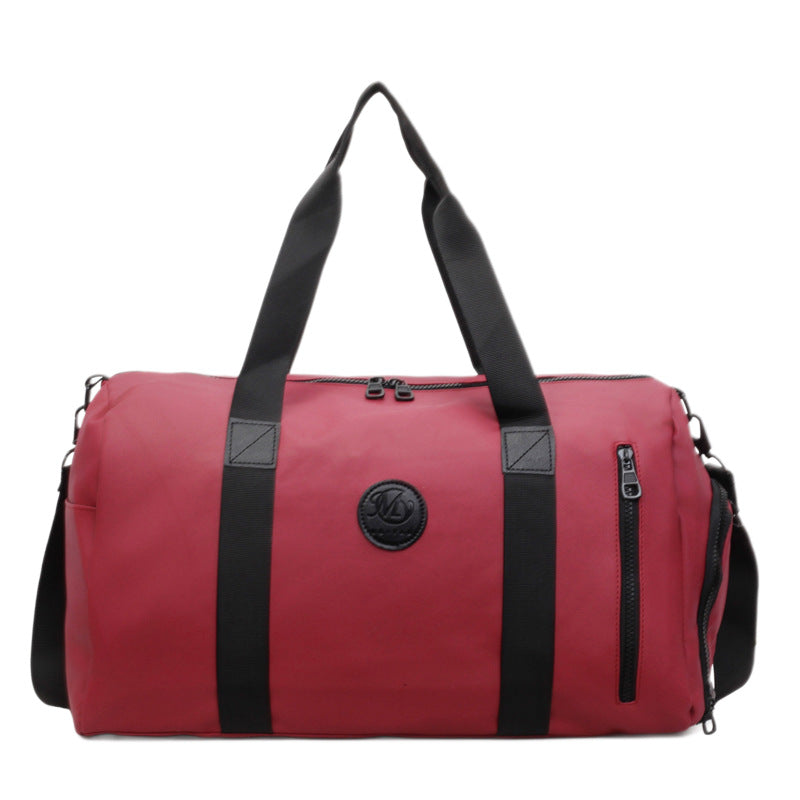 Sportliche Reisetasche Mit Verstärktem Reißverschluss Und Seitlicher Tasche Brehn