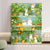 Verspielt Panda Illustration Leinwandkunst Brehn