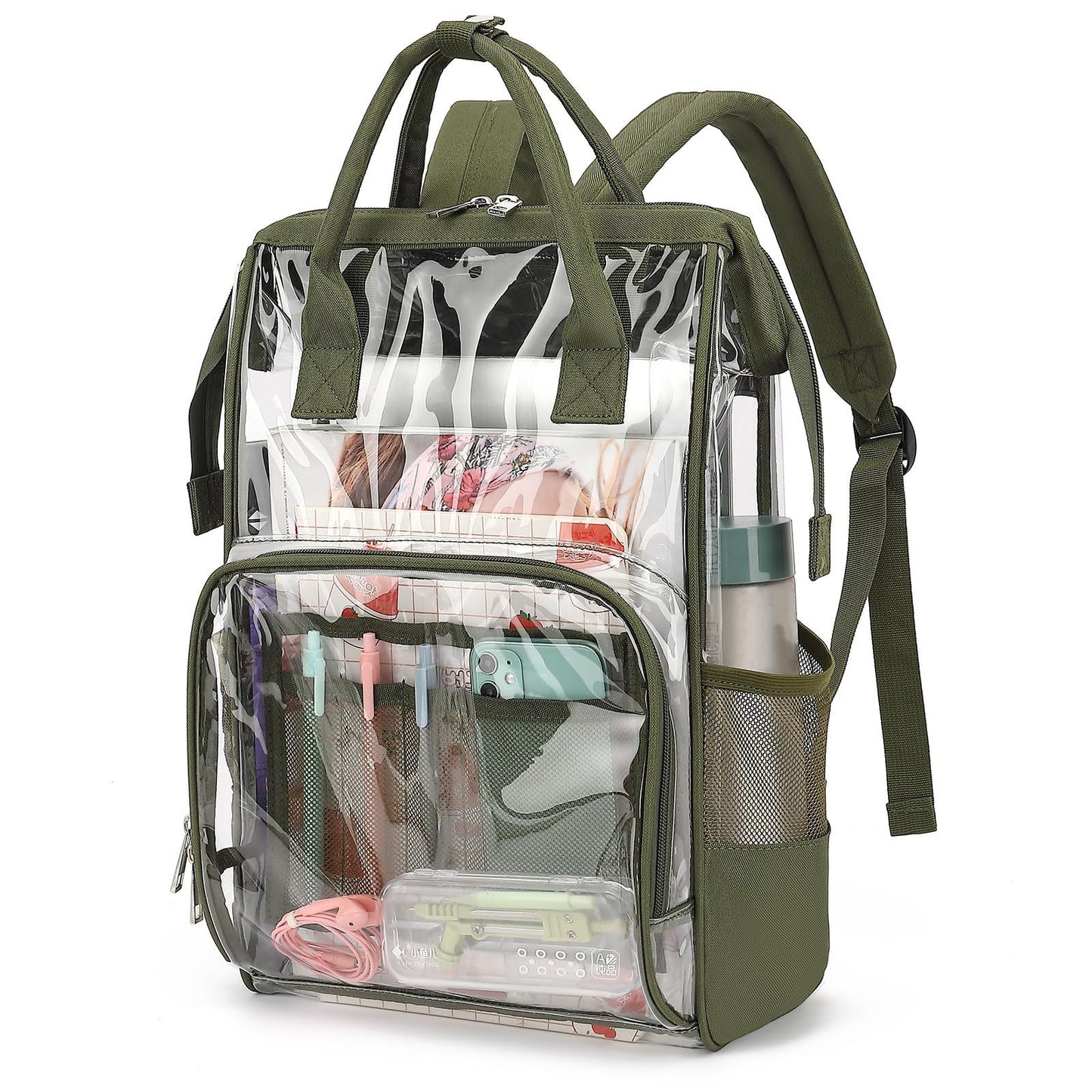 Unisex Transparenter Organizer-Rucksack Brehn
