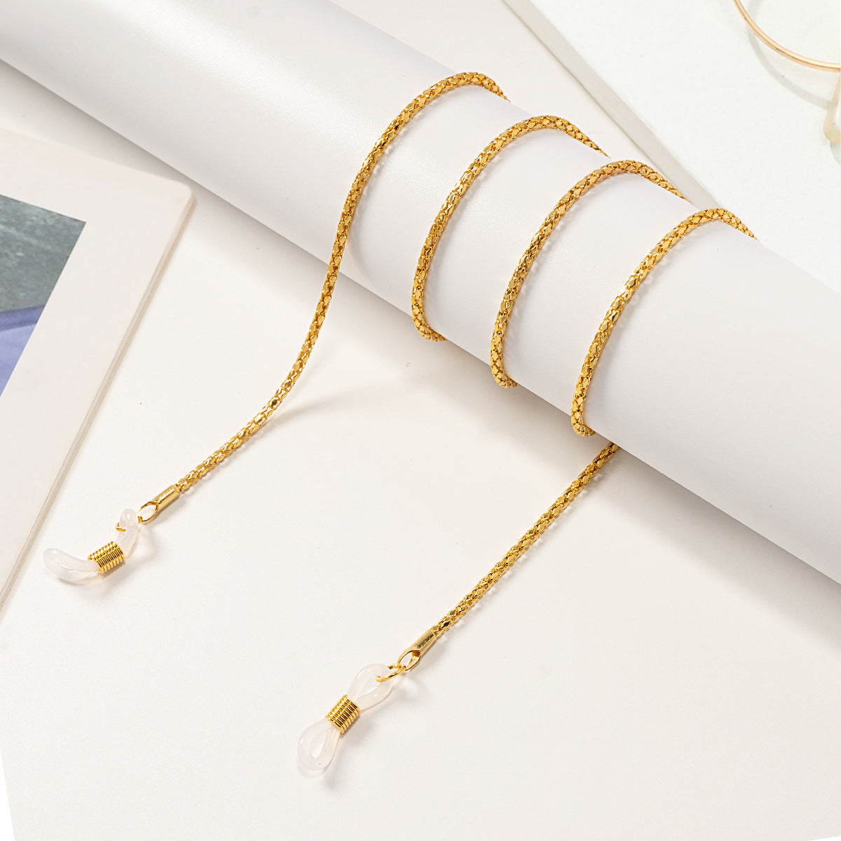 Elegante Brillenkettenhalter Brehn