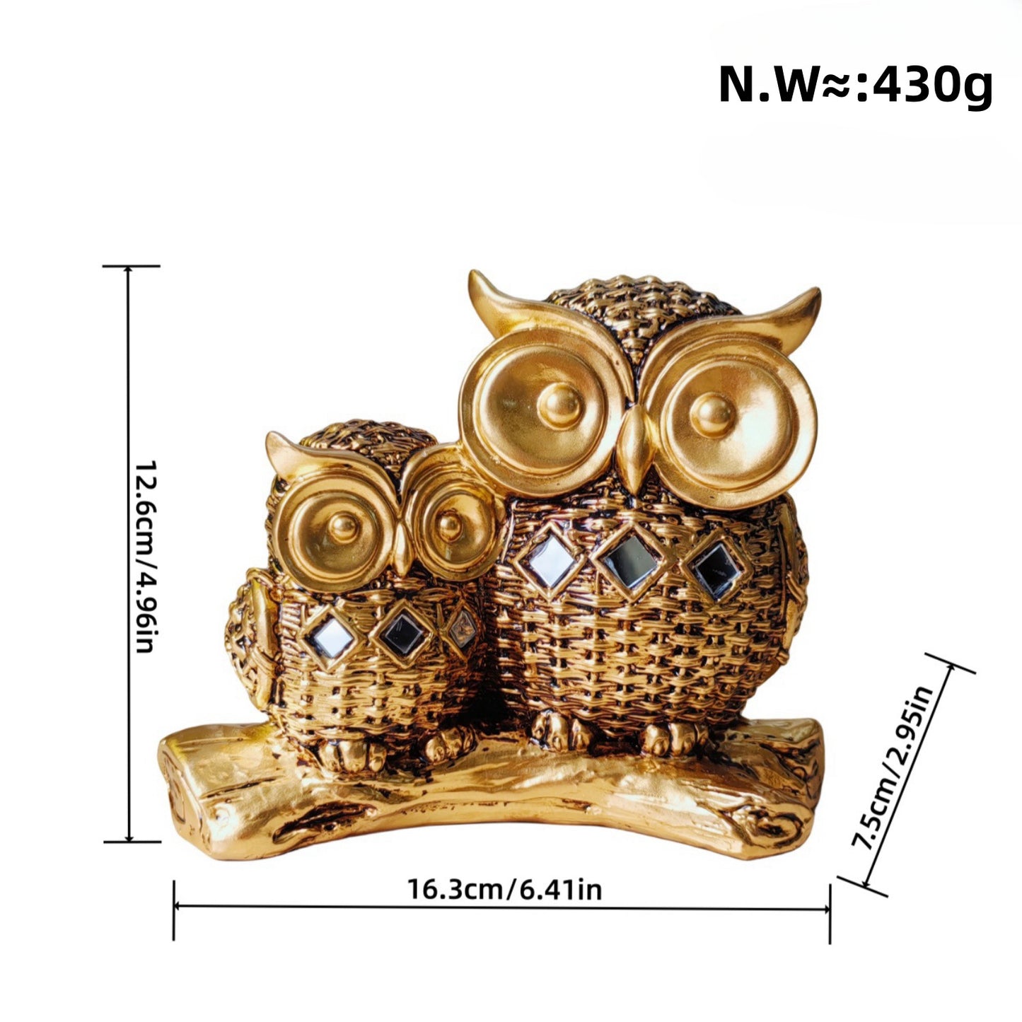 Dekorative Hirschfigur mit Glitzerdetails Brehn