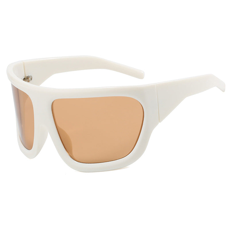 Damen sportliche Oversized-Sonnenbrille Brehn
