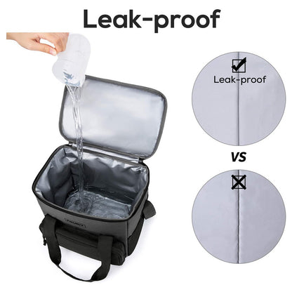 Damen Kühltasche mit isolierter Innenausstattung und praktischen Fächern Brehn