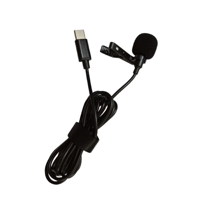 Lavalier-Mikrofon mit Flexibler Klemme Brehn