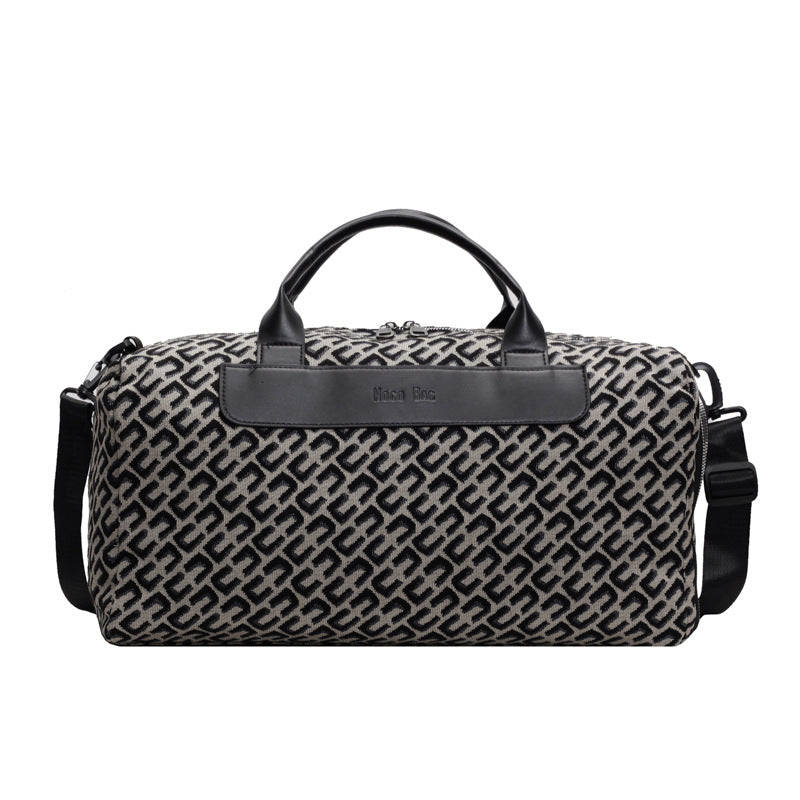 Elegante gemusterte Reise-Duffle Brehn