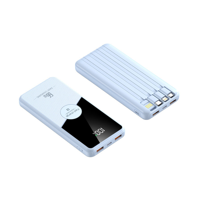 Powerbank mit Intelligenter Ladeanzeige und Mehrfachen Anschlüssen Brehn