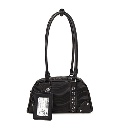 Vintage-inspirierte gesteppte Handtasche