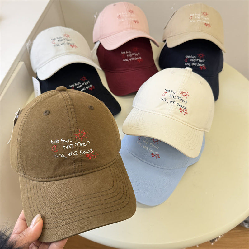 Damen Casual Bestickte Dad Cap Brehn