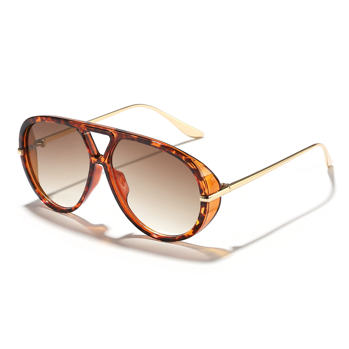 Damen Sportliche Sonnenbrille im markanten Pilotenstil Brehn
