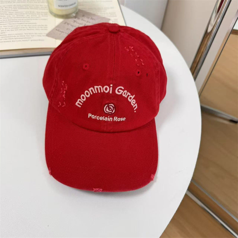 Herren Vintage-inspiriertes distressed Baseballcap Brehn