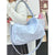 Trendige Hobo-Tasche mit Sternmuster