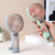 Damen Tragbarer Handventilator mit LED-Anzeige Brehn