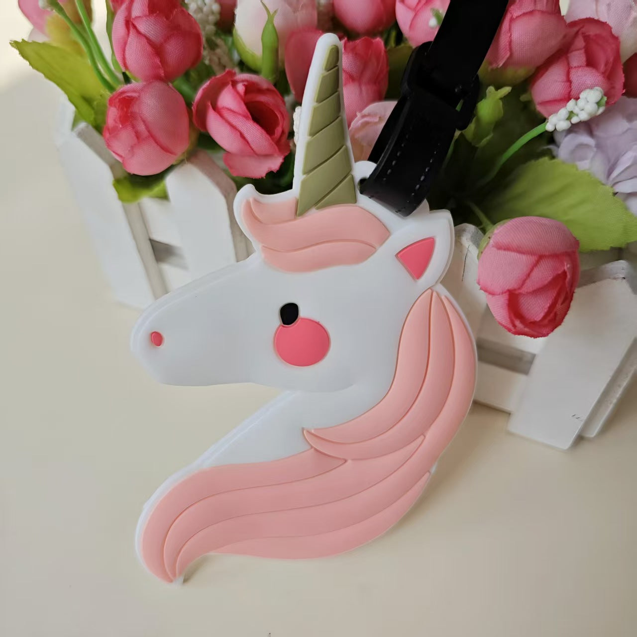 Unisex Gepäckanhänger im verspielten Einhorn-Design Brehn