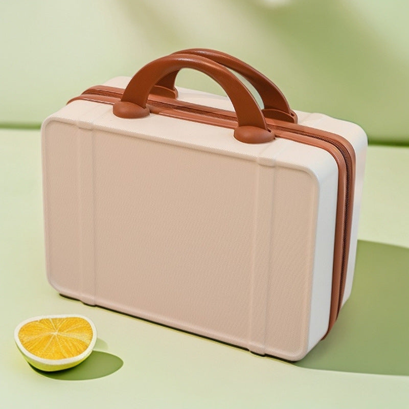 kompakte Hartschalen-Kosmetik- und Reise-Beauty-Box mit doppelten Obergriffen Brehn