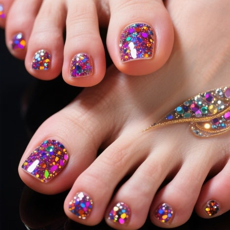 Elegante Fußnagelkunst Brehn