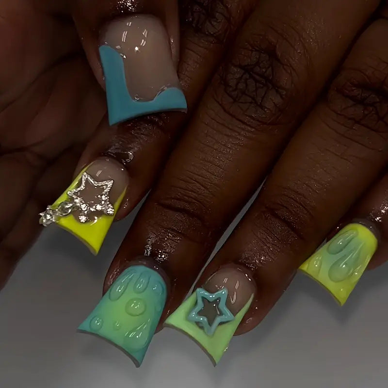 Kreatives Press-On Nagelkunst Set Brehn
